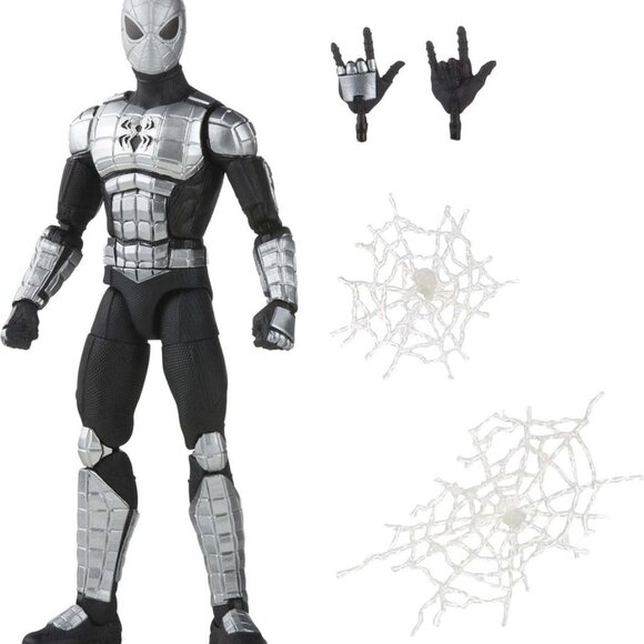 Spider Man Marvel Legends Series 6 inch Spider Armor Mk I Action Figure Toy - Picture 6 of 7